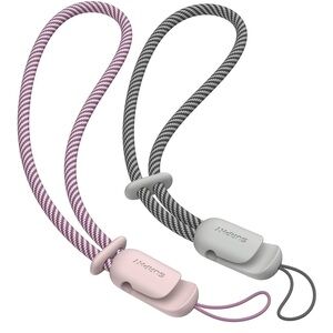 New in box Surplus Pink and Gray Wrist anti theft straps